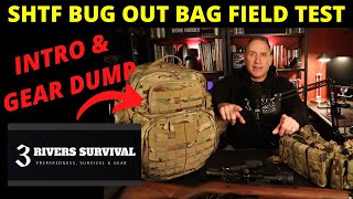 SHTF Bug Out Bag Winter Field Test SCENARIO amp GEAR Part 1 [upl. by Zehc275]