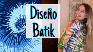 DIY de como hacer diseños batik con anilina [upl. by Okim]