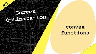 Lecture 3  Convex Functions  Convex Optimization by Dr Ahmad Bazzi [upl. by Laverna876]