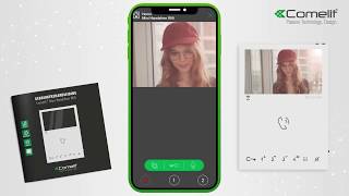 Configuratie Handleiding Comelit App x Mini Handsfree WiFi op iOS  De eerste installatie [upl. by Cirted]