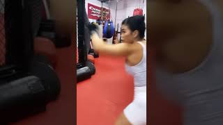 Rachael Ostovich shadowboxing [upl. by Zerelda643]