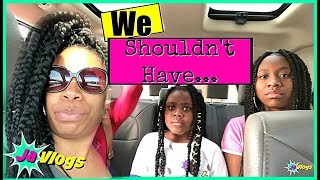 We Shouldnt Have Done This  Family Vlogs  JaVlogs [upl. by Anim]