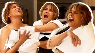 Halle Berry Shares Video of Being STUCK in a Designer Dress [upl. by Trella906]