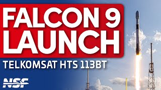 SpaceX Falcon 9 Launches HTS113BT Merah Putih 2 [upl. by Alessandro]