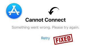 How to fix app store cannot connect on iPhone iOS 17 [upl. by Macur]