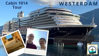 Cabin Tour of 1014  Holland America Westerdam [upl. by Sehguh]