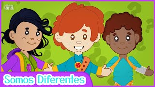 Somos Diferentes Música Infantil amp Vídeos Educativos [upl. by Tiat600]