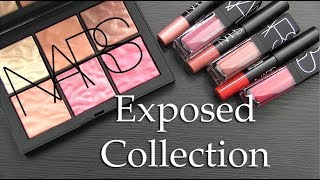 NARS EXPOSED Spring 2019 Collection Swatches Application amp Review [upl. by Neilson785]