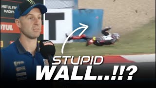 DANGEROUS Jonathan Rea Strongly Criticizes the Safety at Magny Cours regarding Toprak Crash [upl. by Kcirdor]