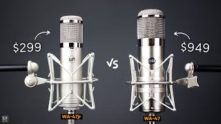 Which Microphone Should You Buy  Warm Audio WA47jr vs WA47 [upl. by Spector435]