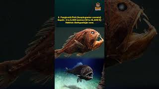 Top 10 DeepestDwelling Ocean Creatures shorts [upl. by Heigho600]