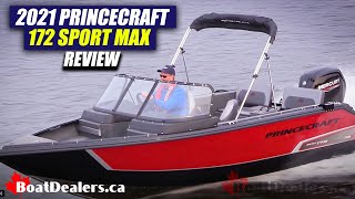 2021 Princecraft 172 Sport Max Fishing Boat Review [upl. by Seuguh328]