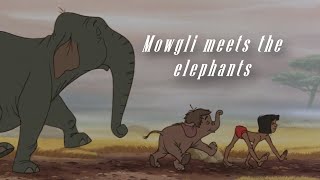 Mowgli meets the elephants  The Jungle Book HD [upl. by Retha]