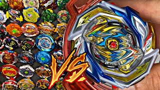 COMMAND DRAGON PRO SERIES VS TODOS OS BEYBLADES BURST TURBO SLINGSHOCK DA COLEÇÃO PETER PLAY [upl. by Ennazor177]