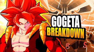 Gogeta SSJ4 Breakdown Dragon Ball FighterZ Tips amp Tricks [upl. by Einahpehs593]