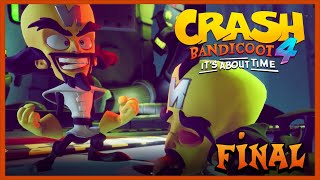 GEÇMİŞE DÖNÜŞ Crash Bandicoot 4 Its About Time  FİNAL [upl. by Nikolos]