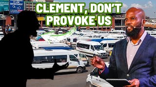 Clement Manyathela PRESSES an ANGRY taxi association rep Live on radio [upl. by Ebocaj]