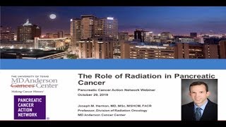 The Role of Radiation Therapy in Pancreatic Cancer  Pancreatic Cancer Action Network [upl. by La Verne]