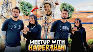 Meetup With Haider Shah🥰  20k Subscriber Celebration With Haider Shah rajabbutt94 [upl. by Naivat]