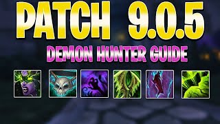 905 Demon Hunter PvP Shadowlands Guide [upl. by Imoyn]