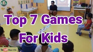 289  Top 7 ESL Flashcards Games for kids [upl. by Lokkin]