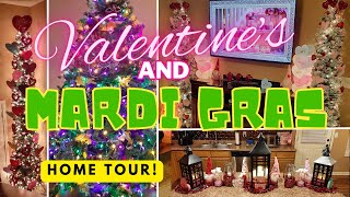 2024 Valentine amp Mardi Gras Home Tour [upl. by Ainavi331]