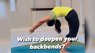 Lets advance your Backbends with the help of chair [upl. by Dierolf]