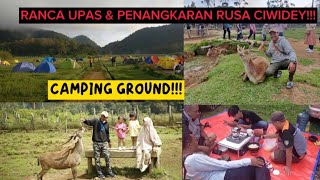 RANCA UPAS CAMPING GROUND CIWIDEY DAN PENANGKARAN RUSA CIWIDEY‼️ [upl. by Sobmalarah753]