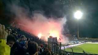 SV Darmstadt 98  Hamburg SV 11 Pyrotechnik und Feuerwerk vor Anpfiff von HSV Ultras 07112015 [upl. by Clifford]