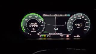 Audi etron 55 2022 Launch Control 408 ps 0100 kmh acceleration [upl. by Fantasia]