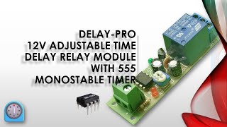 Supercharge Your Electronics with the Delay Pro 12V Adjustable Time Delay Relay Module [upl. by Raamaj]