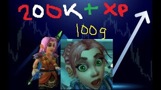 GUIDE FRESH CLASSIC WOW MAGE ZF FARM 200k XP  50gHR [upl. by Rowen250]