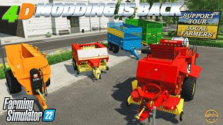 4D MODDING IS BRINGING EVERYTHING HES GOT TO FARMING SIMULATOR 22 PC amp Console mods coming soon [upl. by Ytsihc857]