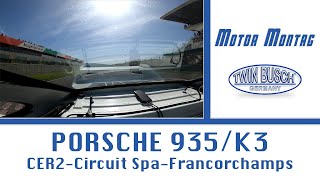 Motor Montag 20TWIN BUSCH® Porsche 935K3  Circuit SpaFrancorchampsHistoric Racing by Peter Auto [upl. by Crissy]