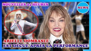 Arielle Dombasle elle réagit aux nombreuses critiques après sa performance aux JO 2024 [upl. by Elumas]