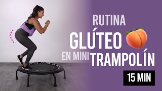 Mini Rutina para reafirmar glúteos sobre mini trampolín en 15 minutos [upl. by Rramahs560]