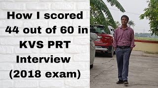 How to pass KVS PRT interview  2023  KVS PRT Interview  Experience  Preparation  By KV Teacher [upl. by Gisser750]