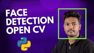 Face Detection using Python and OpenCV with webcam [upl. by Enixam14]