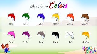 Learn Colors Name In English  Color Videos For Kids  Learn to write colors name for Kids [upl. by Ataynik371]