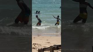 Having fun in the island sun 🇯🇲 welcometojamaica jamaicajamaica usethissound beach summer [upl. by Hutchison]