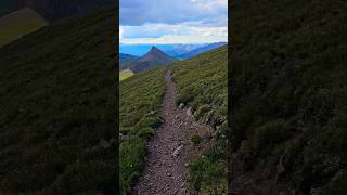 Uncompahgre Peak 14308ft 14ers colorado hiking mountaineering rockymountains solohiker [upl. by Albion576]