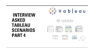 TABLEAU INTERVIEW ASKED SCENARIOS PART 4 tableau tableaudesktop tableauscenarios [upl. by Kcir]