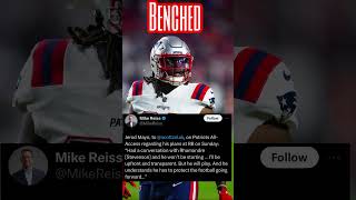 Rhamondre Stevenson Benched rhamondrestevenson patriots newenglandpatriots fantasyfootball [upl. by Tedie]