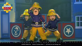 The team have some fun  Fireman Sam Official  Live Performance [upl. by Ralat]