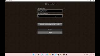 Tutorial join server Crispy Network S12 di Java Edition [upl. by Iuq]