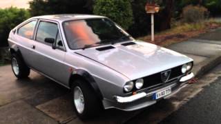 Alfasud Sprint quick tour and sound [upl. by Annissa106]