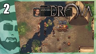 Assisting everyone in camp doing good deeds  Drova Forsaken Kin  Lets Play  Part 2 [upl. by Ellerred332]