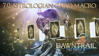 Simplify Astrologian Card Casting with Macro Setup [upl. by Nowell]