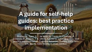 An AIpodcast about A guide for selfhelp guides best practice implementation [upl. by Tonya]