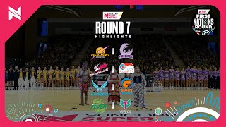 Suncorp Super Netball Highlights  Round 7 First Nations Round [upl. by Marozas780]